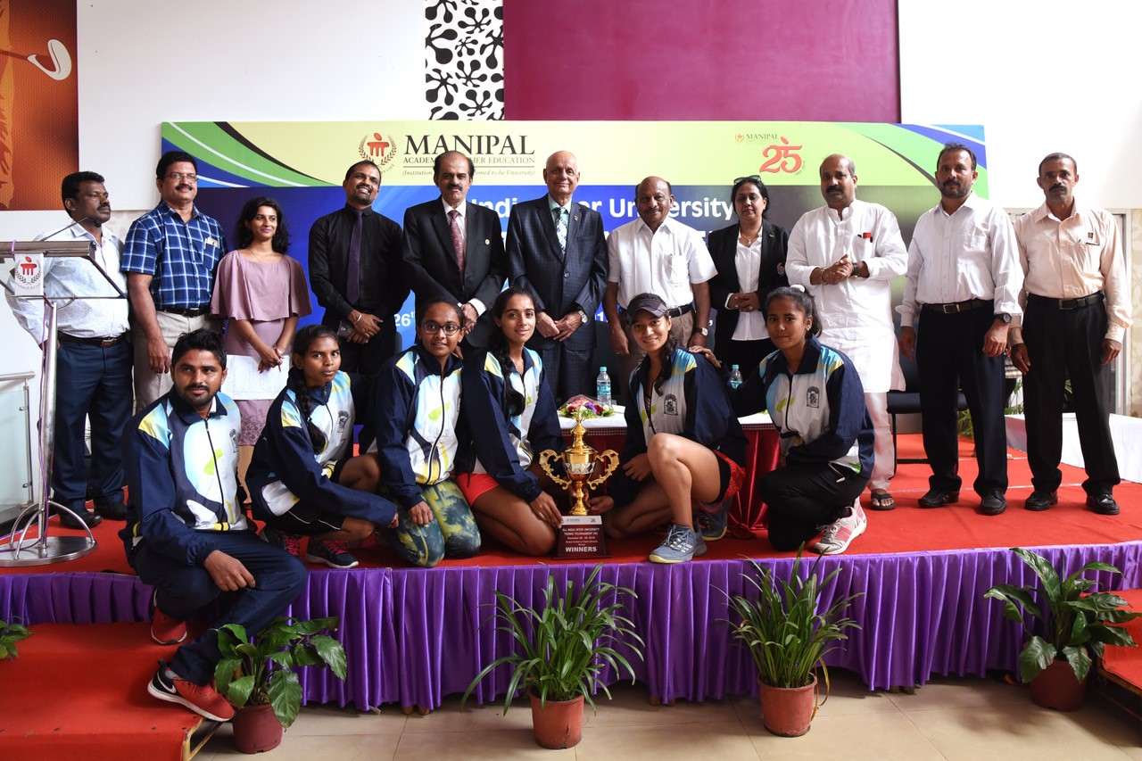Gujarat teams corner glory in National level varsity Women Tennis Tournament